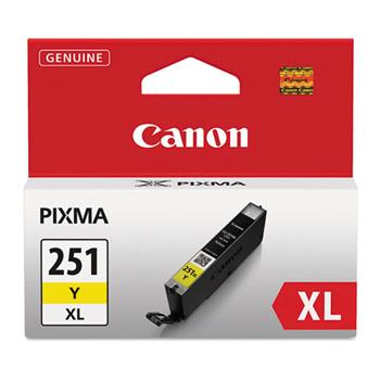 Canon&#174; 6451B001 (CLI-251XL) ChromaLife100+ High-Yield Ink, Yellow