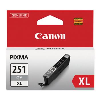 Canon 6452B001 (CLI-251XL) ChromaLife100+ High-Yield Ink, Gray