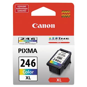 Canon 8280B001 (CL-246XL) ChromaLife100+ High-Yield Ink, Tri-Color