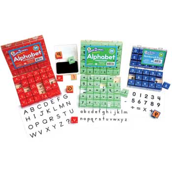 Center Enterprises Ready2Learn Combo Alphabet &amp; Numbers Stamp Set, 1&quot;