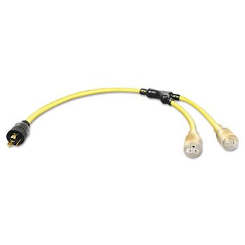 CCI L5-30P Extension Cord, Lighted, 10/3 STOW, 3ft, 5-2