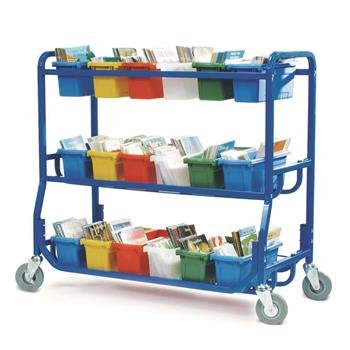 Copernicus Library On Wheels™ With 18 Small Tubs