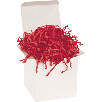 W.B. Mason Co. Crinkle Paper, Red, 10 lbs/Case