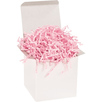W.B. Mason Co. Crinkle Paper, Light Pink, 10 lbs/Case
