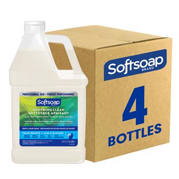 Softsoap Moisturizing Hand Soap Refill, Soothing Clean, 128 fl oz, 4 Refills/Case