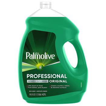 Palmolive Professional Dishwashing Liquid Dish Soap, Original Scent, 145 fl oz