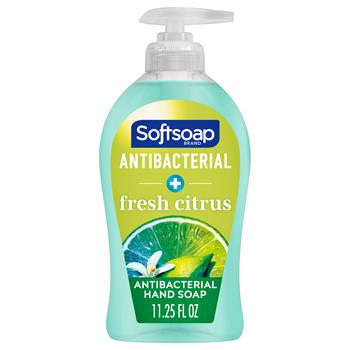 Softsoap Antibacterial Hand Soap, Fresh Citrus, 11 1/4 oz Pump Bottle