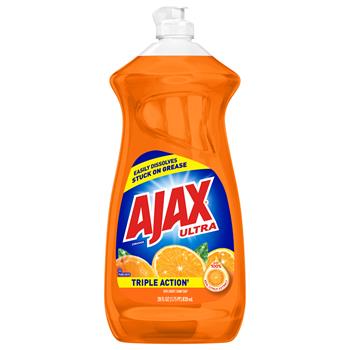 Ajax Triple Action Dish Detergent, Orange Scent, 28 oz. Bottle