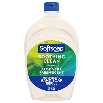 Softsoap Moisturizing Hand Soap Refill with Aloe, Fresh, 50 oz.