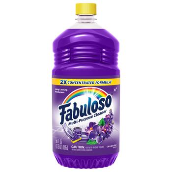 Fabuloso Multi-Purpose Cleaner, 2X Concentrated Formula, Lavender Scent, 56 oz