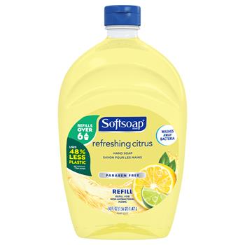 Softsoap Liquid Hand Soap, Refreshing Citrus Refill, 50 Fl oz, EA
