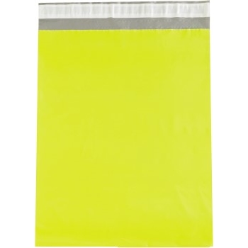 W.B. Mason Co. Self-Seal Poly Mailers, #7, 14-1/2 in x 19 in, Yellow, 100/Case