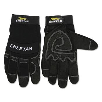 Memphis Cheetah 935CH Gloves, Small, Black