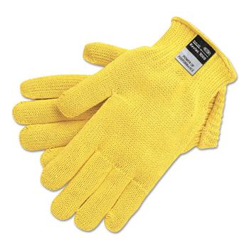 Memphis 9370 Dupont Kevlar String Knit Gloves, 7 gauge, Yellow, X-Large, 1 Dozen