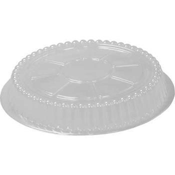 Chef&#39;s Supply Dome Lid, Plastic, Round, 8&quot; D, Clear, 500/Case