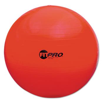 Champion Sports FitPro Ball, 65cm, Red