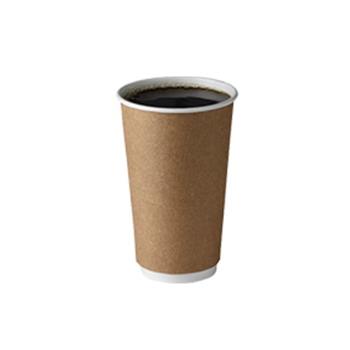 YesPac Double Wall Hot Cups, 12 oz, Paper, Kraft, 520/Case