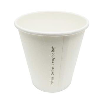 Chef&#39;s Supply Paper Hot Cups, White, 10 oz. Squat, 1000/CT