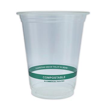 Chef&#39;s Supply Cold Cups, 12 oz, Plastic, Clear, 1000/Case