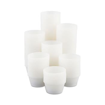 Chef&#39;s Supply Portion Cups, 3.25 oz, Polypropylene, Clear, 2500/Case