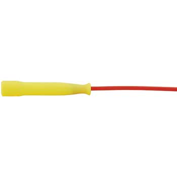 Champion Sports Licorice Speed Rope, 8 ft, Yellow Handle