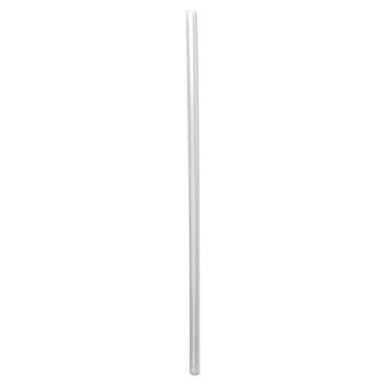 Chef&#39;s Supply Wrapped Giant Straws, 10.25 in, Polypropylene, Clear, 500/Box