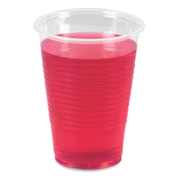 Chef&#39;s Supply Cold Cups, 9 oz, Polypropylene, Translucent, 100/Pack