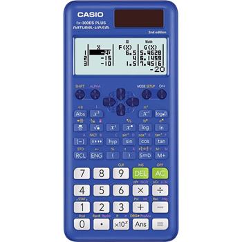 Casio Fraction &amp; Scientific Calculator, Blue