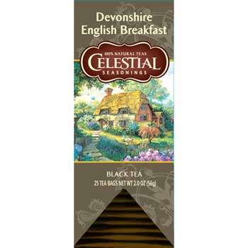 Celestial Seasonings Devonshire English Breakfast Tea Bags, 25/BX