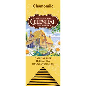 Celestial Seasonings Chamomile Tea Bags, 25/BX