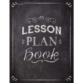 Creative Teaching Press Chalk It Up! Lesson Plan Book, 8 1/2&quot; x 11&quot;, 96 Pages