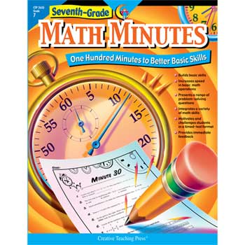 Creative Teaching Press Math Minutes