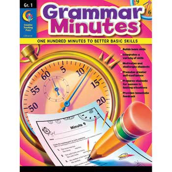 Creative Teaching Press Grammar Minutes, Grade 1