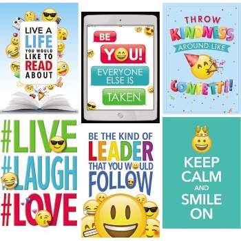 Creative Teaching Press Emoji Fun Posters, 6/ST
