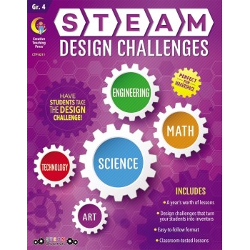 Creative Teaching Press S.T.E.A.M Resource Books 4