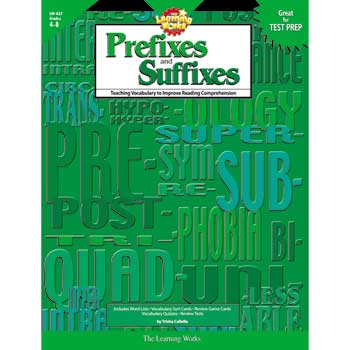 Creative Teaching Press Prefixes and Suffixes Book, Grades 4-8
