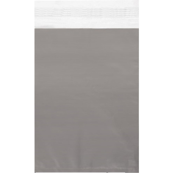 W.B. Mason Co. Clear View Self-Seal Poly Mailers, 9 in x 12 in, Clear/White, 500/Case