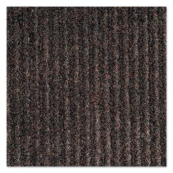 Crown Needle-Rib Wiper/Scraper Mat, Polypropylene, 36 x 48, Brown