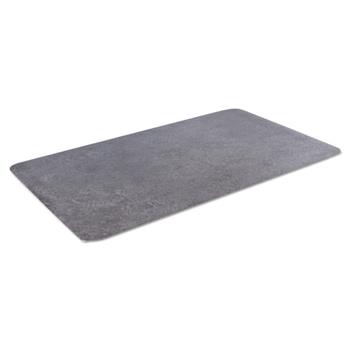 Crown Workers-Delight Slate Standard Anti-Fatigue Mat, 36 x 60, Dark Gray