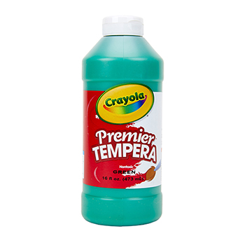 Crayola Premier Tempera Paint, 16 oz. Bottle, Green