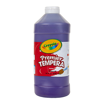 Crayola Premier Tempera Paint, 32 oz. Bottle, Violet
