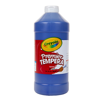 Crayola Premier Tempera Paint, 32 oz. Bottle, Blue