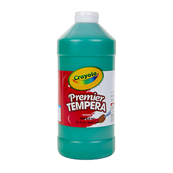 Crayola Premier Tempera Paint, 32 oz. Bottle, Green