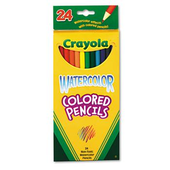 Crayola Watercolor Pencils, 24/ST