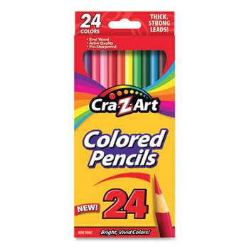 Cra-Z-Art Colored Pencils, Assorted, 24/ST