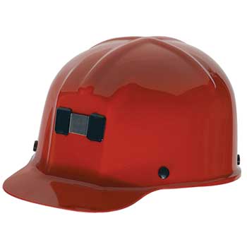 MSA Protective Cap, Red, with Staz-On Suspension