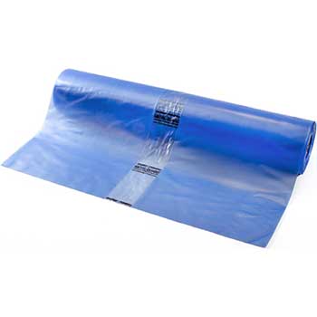 Daubert Cromwell VCI Flat Poly Bags, 33 in x 38 in, 3 Mil, Blue, 175 Bags/Roll