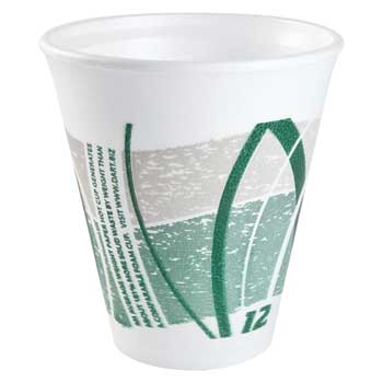 Impulse Stock Foam Print Cups, 12 oz., 1000/CS