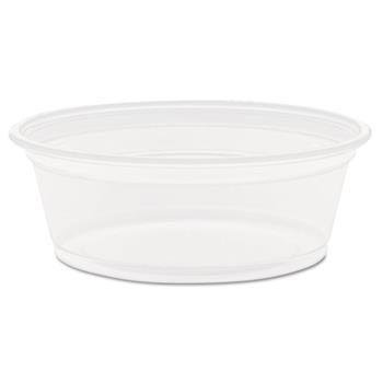 Dart Conex Complement Portion Cups, 1.5 oz, Plastic, Translucent, 125/Bag, 20 Bags/Carton