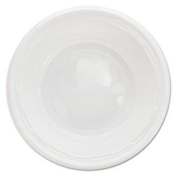 Dart Bowls, Plastic, 5-6oz., White, Round, Famous Service&#174; 1000/CT